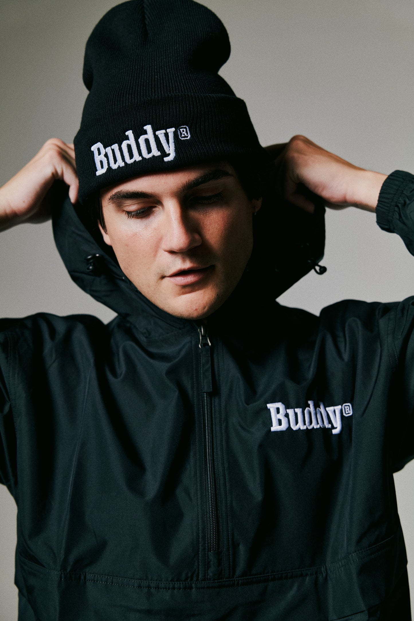 Buddy Classic Embroidered Champion Packable Jacket