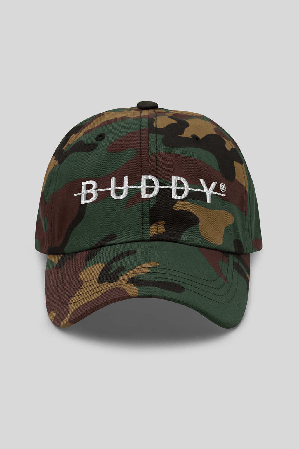 Strikethrough Dad Hat