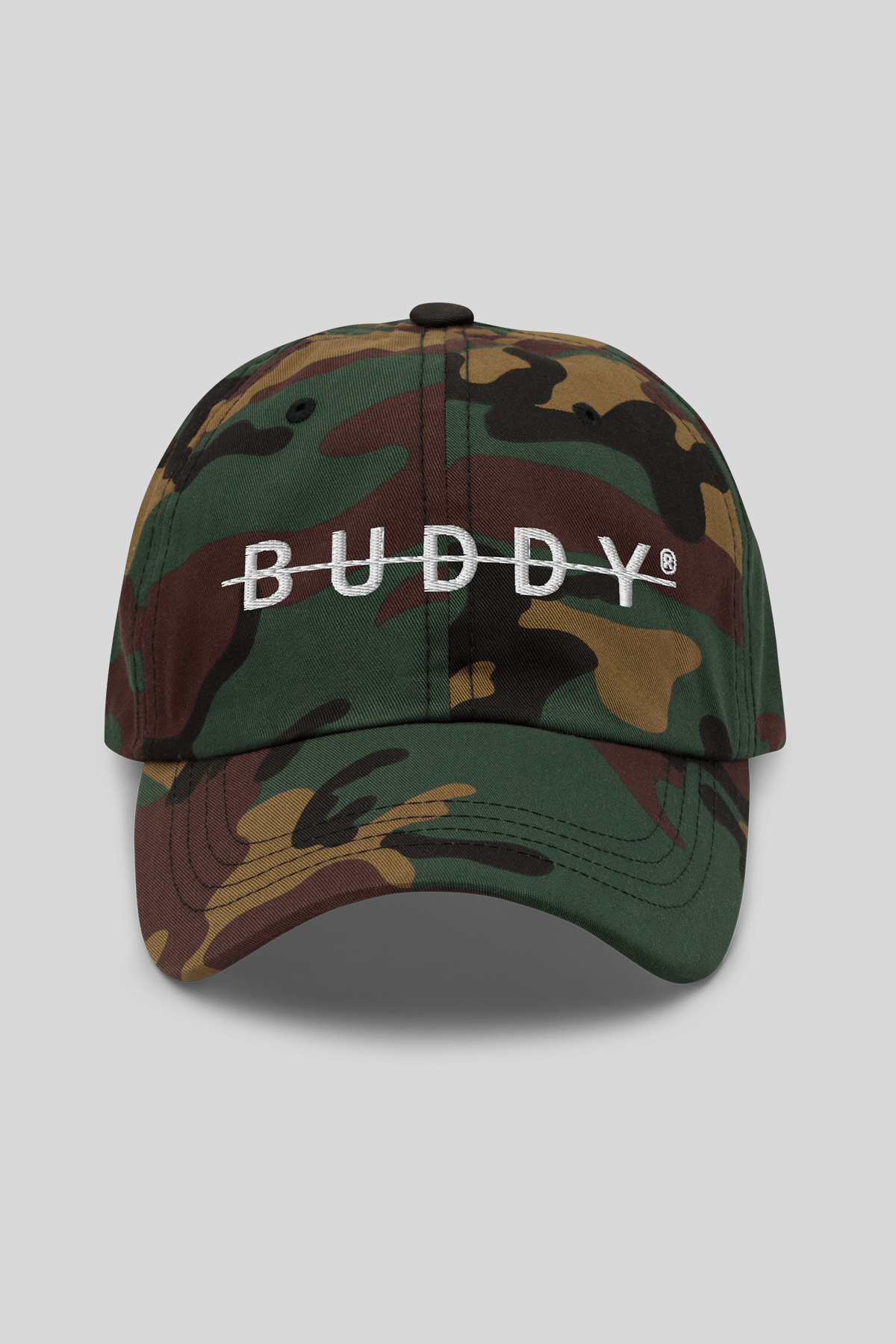 Strikethrough Dad Hat