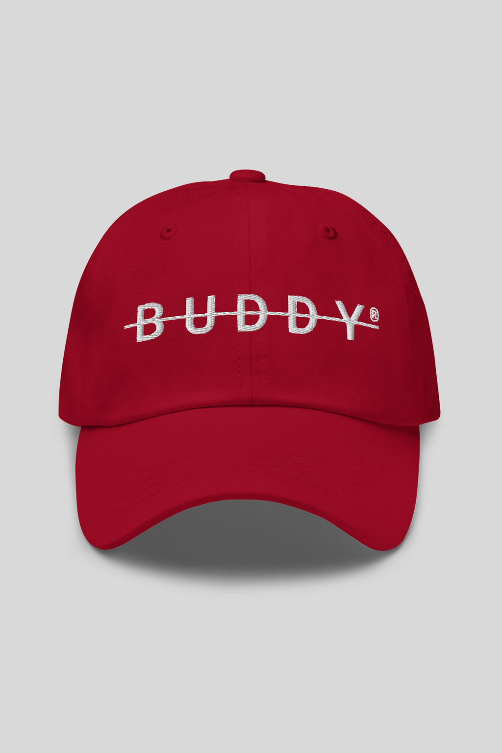 Strikethrough Dad Hat