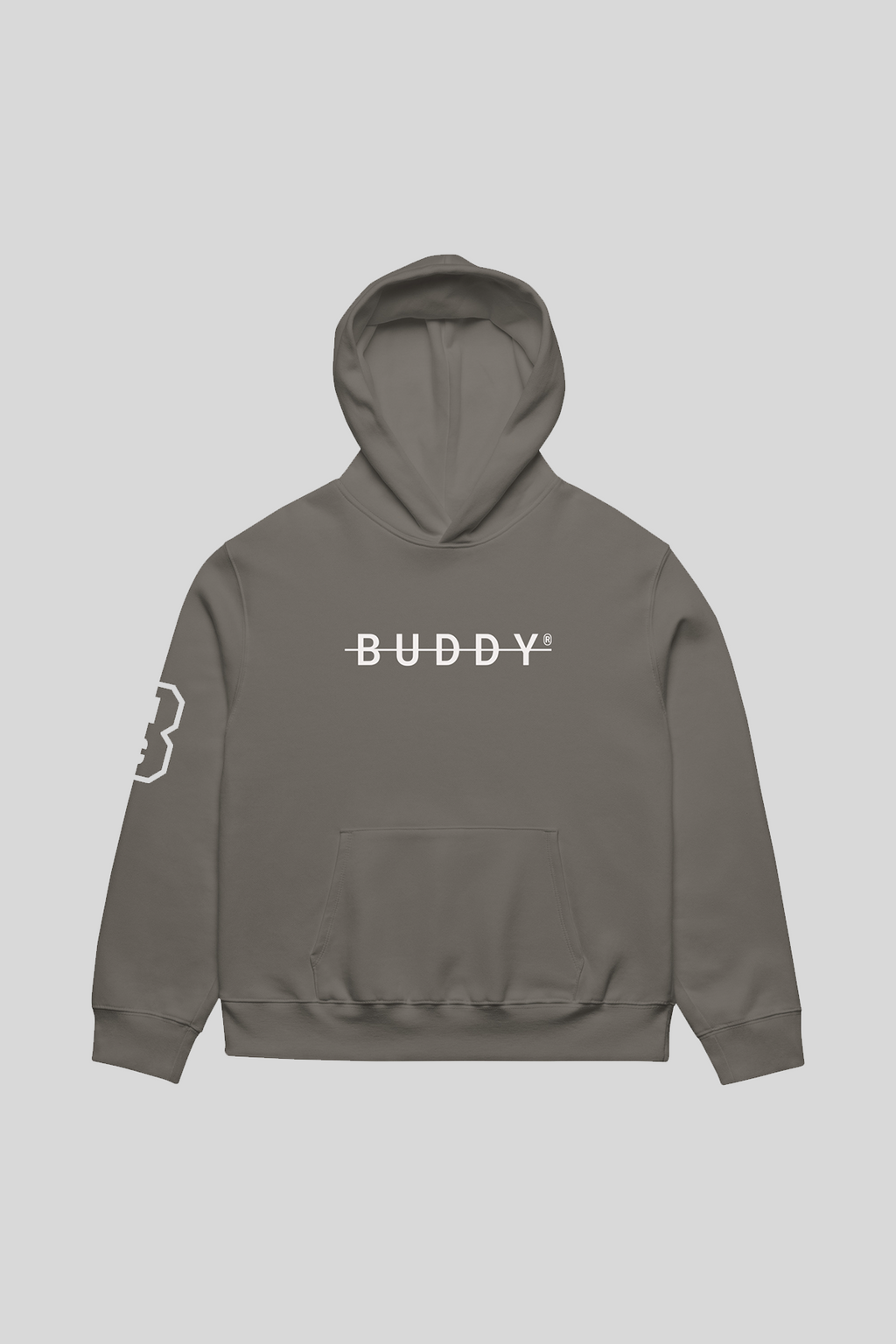 STRIKE THROUGH HOODIE