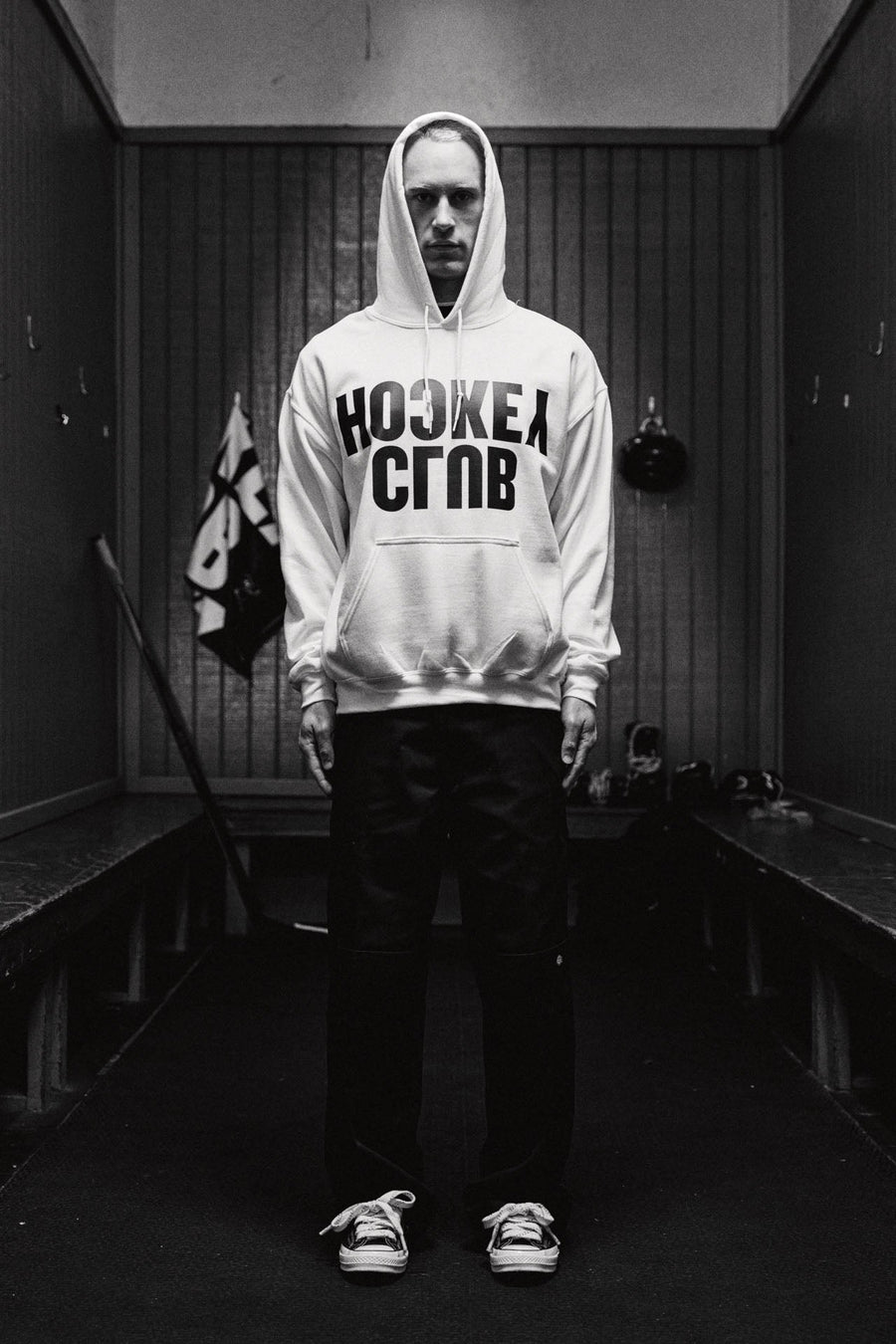 BACK CZECH HOODIE WHITE