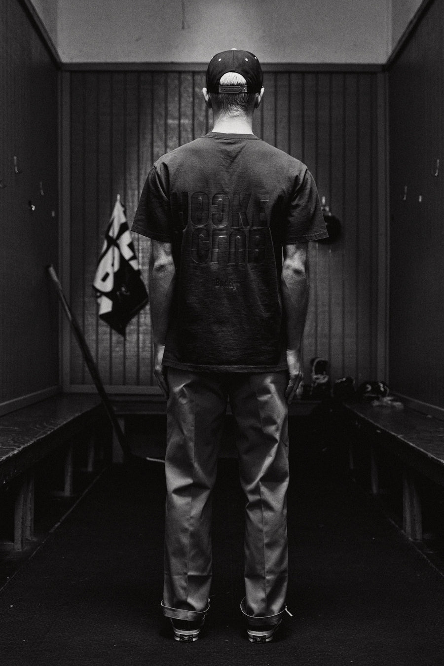 BACK CZECH OVERSIZED T BLACK