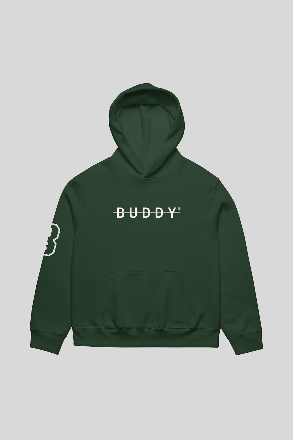STRIKE THROUGH HOODIE