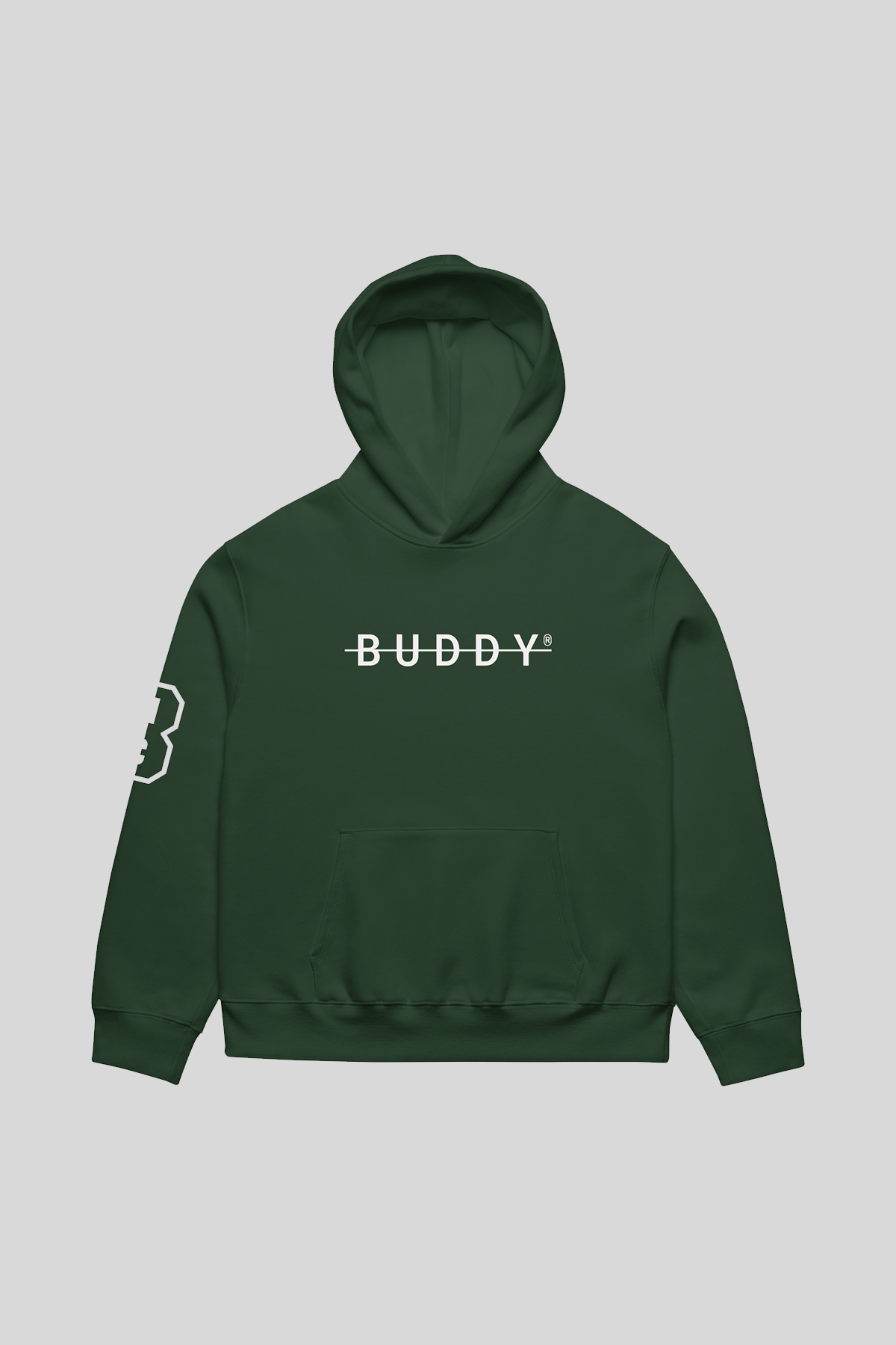 STRIKE THROUGH HOODIE
