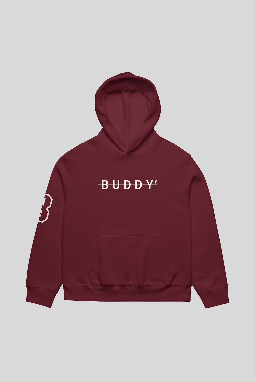 STRIKE THROUGH HOODIE
