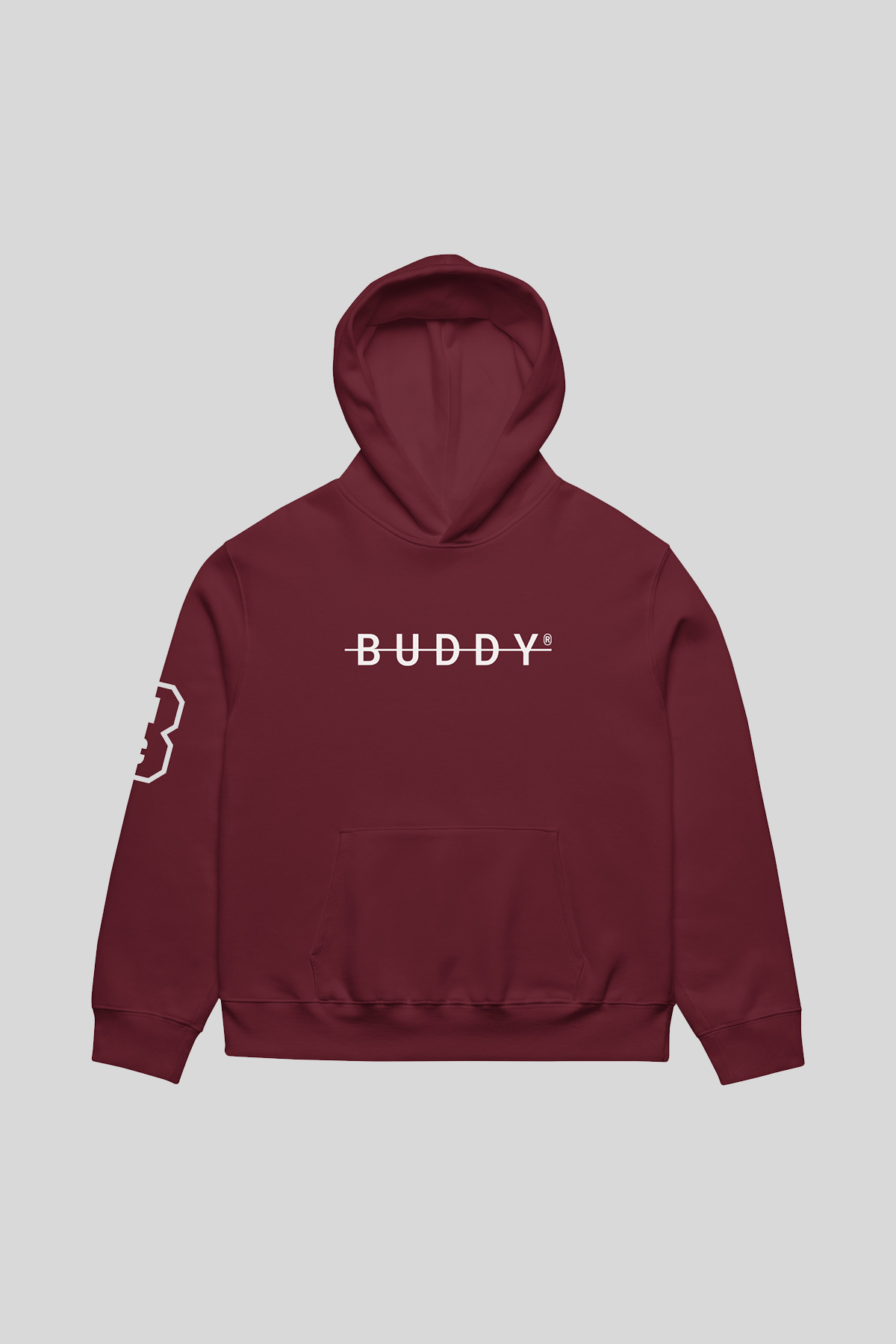 STRIKE THROUGH HOODIE