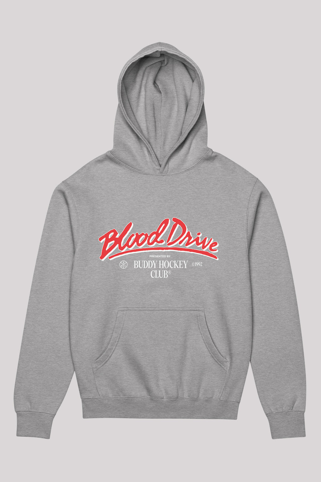 Blood Drive Heather Hoodie