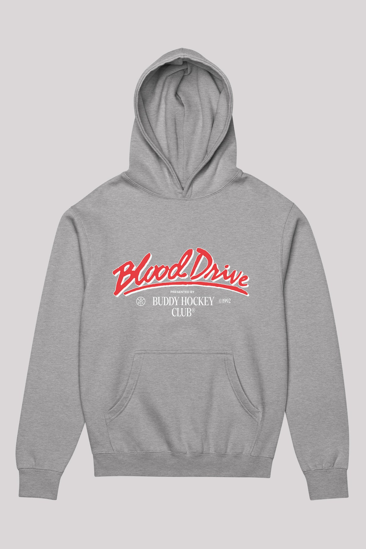 Blood Drive Heather Hoodie