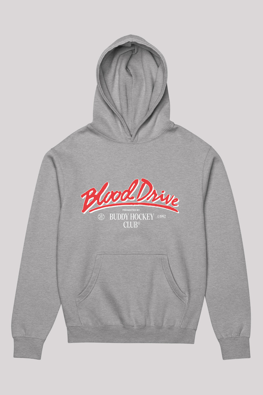 Blood Drive Heather Hoodie