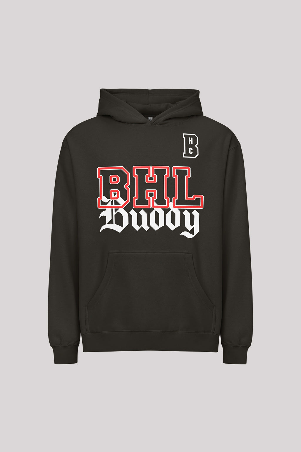 BHL X Buddy Vintage Black Hoodie