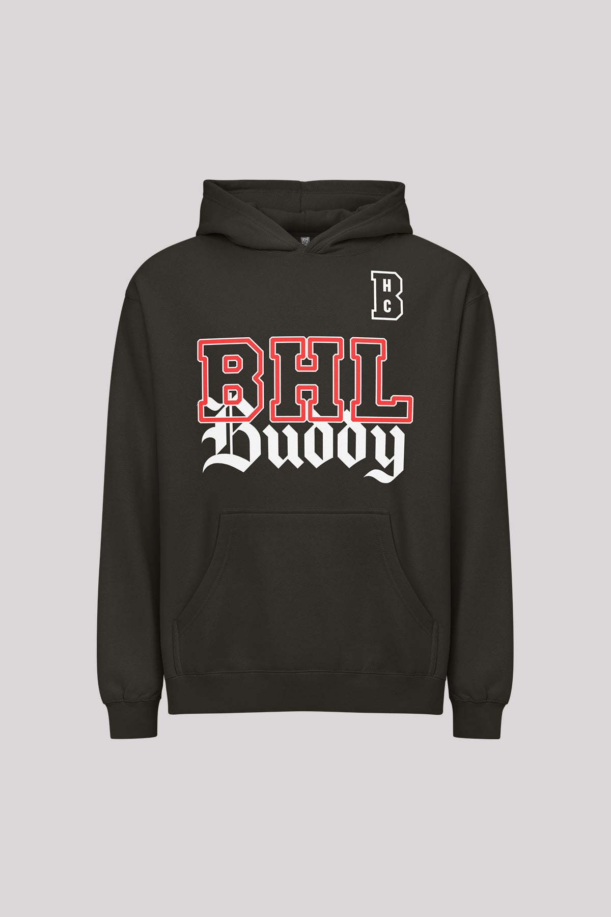 BHL X Buddy Vintage Black Hoodie