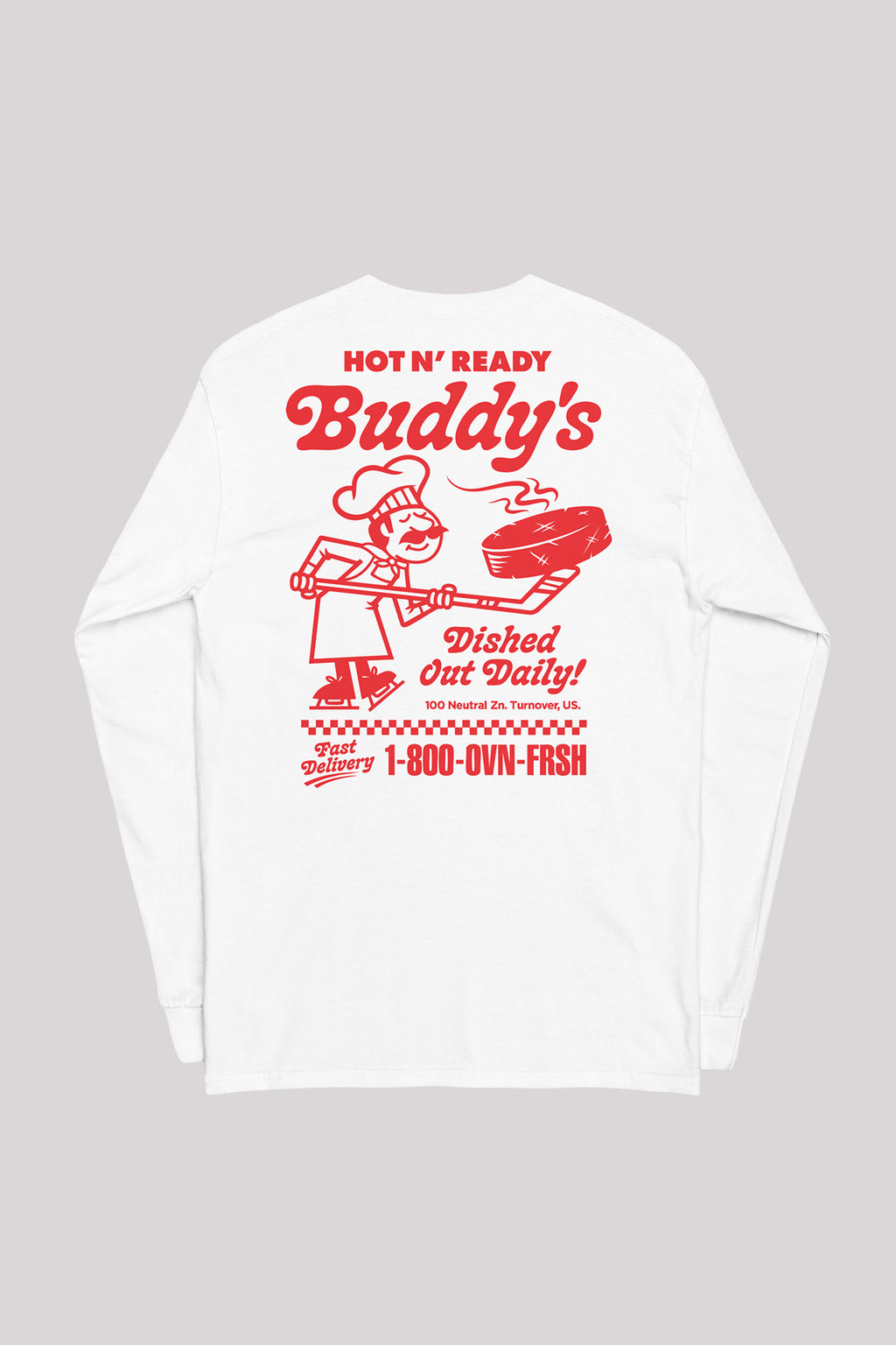 FAST DELIVER LONG SLEEVE T